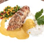 Kycklingfilé med curry